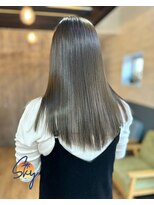 スカイ(SKY)&nbsp;透明感カラー/髪質改善/縮毛矯正/韓国風レイヤーカット