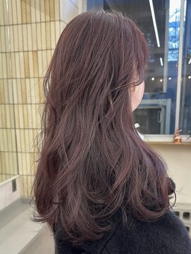 パークレーン アイス イヴェン(park lane ICI yeven) ブリーチなし ピンクラベンダー カシス チェリー/momoka