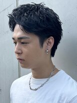 【Lond LOGAN亀井】直毛の方にオススメ！スパイキーパーマ