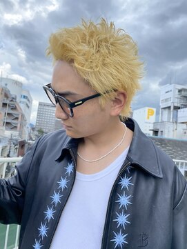 アクロ(ACRO) スパイキー/ブロンド/広島メンズ/広島短髪