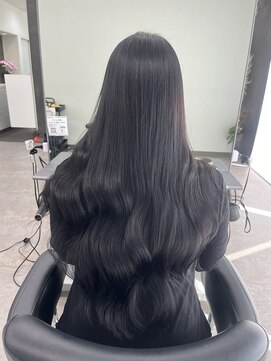 ガルボヘアー 桟橋店(garbo hair) ロング 黒髪 韓国 トリートメント ヘッドスパ