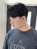 ベル 桑名(BHEL)&nbsp;三重桑名ニュアンスパーマフェザーパーマ緩めセンターパートヘア