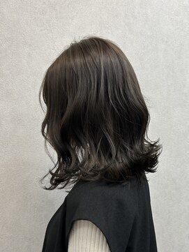 シタ 清澄白河(sita) オリーブグレージュ/抜け感くびれウェーブ*