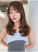ANGELICA 韓国風 大人かわいい レイヤーカット