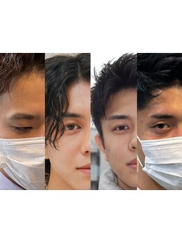 第一印象を左右する眉やひげ。プロの技術で清潔感のある好感度UPスタイルに[メンズカット/天神/men's/眉毛]