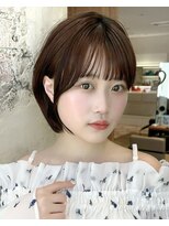 アフロート ルヴア(AFLOAT RUVUA)&nbsp;〔岩田莉奈〕40代50代に人気の似合わせ丸みショートボブ　新宿
