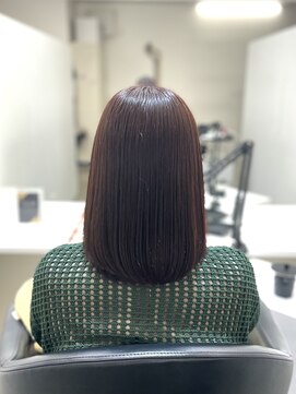 イレス 札幌駅前(IRESU) 秋色カラー/プレミアムヘアエステ/暖色カラー/髪質改善