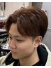 【学生平日限定アトム指名】　メンズカット＋ケアカラー　￥9000→￥7000