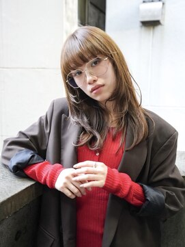 ラヴィズム 長岡店(LUVISM) 韓国/顔周りレイヤー/ダブルカラー/ベージュ/前髪新潟長岡宮関