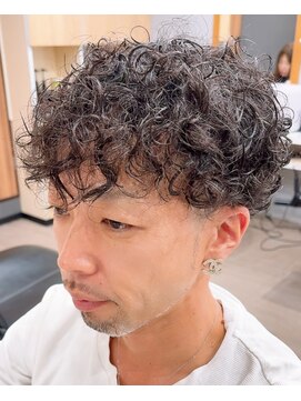 ケイプラス(Kei+) ニュアンスカール・メンズショート