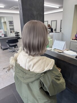 ガルボヘアー 桟橋店(garbo hair) ハイトーン大人可愛い20代30代40代