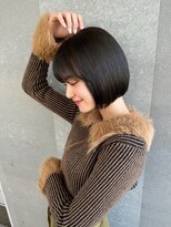 ロンド マーレ 天神大名店(Lond mare)&nbsp;大人ガーリー/小顔/ミディアムレイヤーカット/似合わせカット