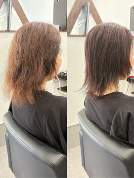 ヘアブリス アナザーワールド(hair bliss ANOTHER WORLD) レディースウルフヘア