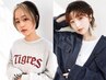 【新規/大人のインナーカラー】インナーカラー+全体カラー+カット¥19500→