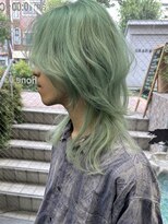 ヴェルデ(Verde) ★メンズブリーチ×ウルフレイヤーオリーブグリーン