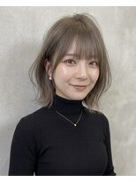 ネオリーブルカ 御茶ノ水店(Neolive Luca)&nbsp;大人かわいいくびれ外はねボブ♪