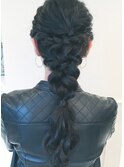 二次会ヘアセット