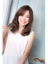 ヘアーアートシフォン 池袋西口店(Hair art chiffon)&nbsp;デジタルパーマ×バレイヤージュでクラシカルノーブルロブ  198