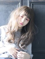 ロリム(RorriM)&nbsp;ロングウェーブ　ハニーベージュハイライト　ダブルカラー