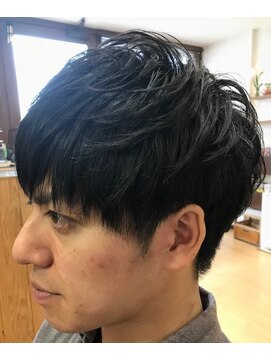 ヘアーメイク ランプ(hair make Lamp) メンズコテパーマ