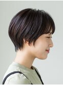 【表参道sheta/堅田祐介】黒髪でもかわいい丸みベリーショート