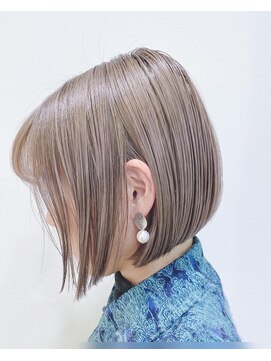 アッシュ 下丸子店(Ash) ぱつっとボブ