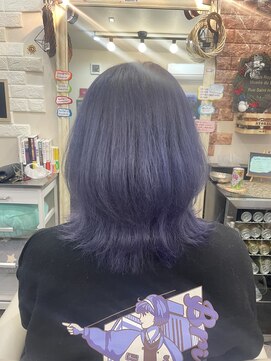 ヘアーグローニーマルイチ(Hair GloW 201) パープルウルフ