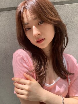 ジーナ 西荻窪(Zina) 髪質改善*ピンクグレージュカラー*美髪【Zina 西荻窪】