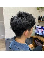 カミケン 清明店(kamiken.)&nbsp;清潔感UP！束感ウェット爽やかツーブロック【カミケン清明店】