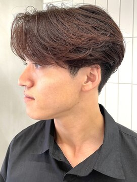 ニコ トウキョウ(nico TOKYO) メンズ/センターパート/横分けセンターパート/ハイライト