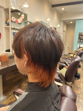 ジョーダン ヘアーワークス(JohDan hair works) インナーオレンジ