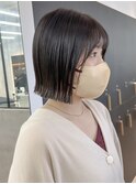 【阿部もえる】黒髪ボブとミニボブでも外ハネ！