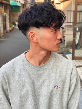 スウェル 船橋店(Swell) ハイライト/マッシュパーマ/ウルフ/アッシュブラック