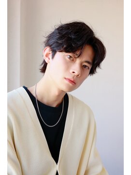 ソイクフ 高田馬場店(SOY-KUFU) MEN’S HAIR マッシュパーマアッシュブラックカルマパーマ