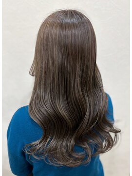 トウカ 船橋駅前店(TOUKA) レイヤーカット/ロング/オリーブベージュ/髪質改善[船橋/船橋駅]