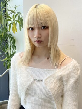 ステア ケース(stair case) 韓国伸ばしかけレイヤーカット軽めヘア髪質改善トリートメント