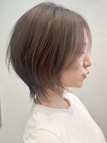 ダブルトーキョー シブヤ(W-TOKYO SHIBUYA)&nbsp;ノンスタイリングもOk☆ひし形くびレイヤー　ウルフカット