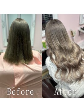 あるじゃんすー 名古屋店 ミルクティーベージュ#シールエクステ#韓国#シアーカラー#名古屋