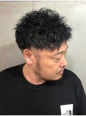 ツイスパ　ツーブロック　パーマ　刈り上げショート【札幌】
