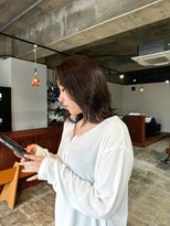 ニードジェリコ(NEED JERICHO)&nbsp;切りっぱなし顔まわりレイヤーカット