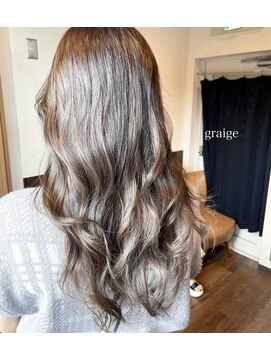 ヘアリゾートエーアイ 浅草店(hair resort Ai) グレージュ/暗めカラー