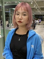 ロジ(loji)&nbsp;ペールピンク×ミディアムレイヤー