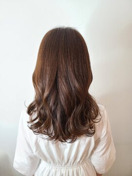 ジーナ 船橋(Zina) 髪質改善＊ロングレイヤーグレーベージュ＊美髪【Zina船橋】