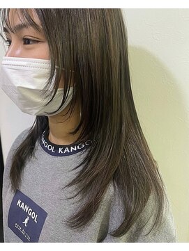 レイヤー×ロングヘア