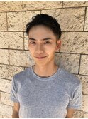 ツーブロックショートパーマ