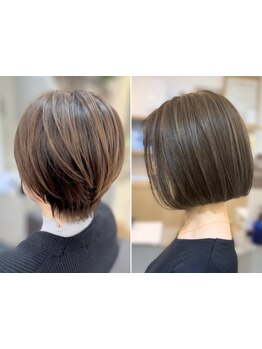 ショートカットは似合わせが命！骨格・顔学診断カウンセリングで必ず似合うショートをご提供します◎心斎橋