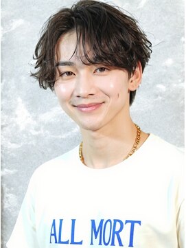 ウィールール 白石店(WE RULE) センターパート×ニュアンスウェーブ