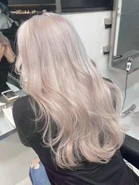 ペレ 梅田(PELE) くびれヘア/アプリコットオレンジ/夏のヘアアレンジ/梅 田