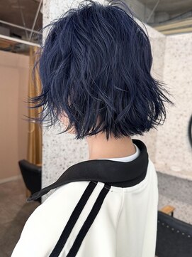 ムード(mood) ブルーブラック/ネイビー/アッシュカラー/ダブルカラー/ブリーチ