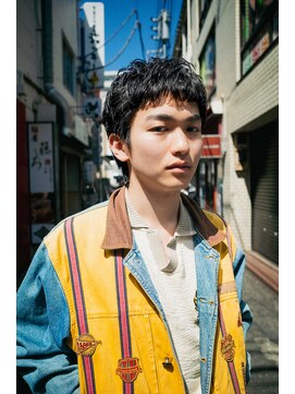 ボンド 三軒茶屋(Bond) オン眉ショート×ピンパーマ◎三軒茶屋 RYUKI メンズパーマ